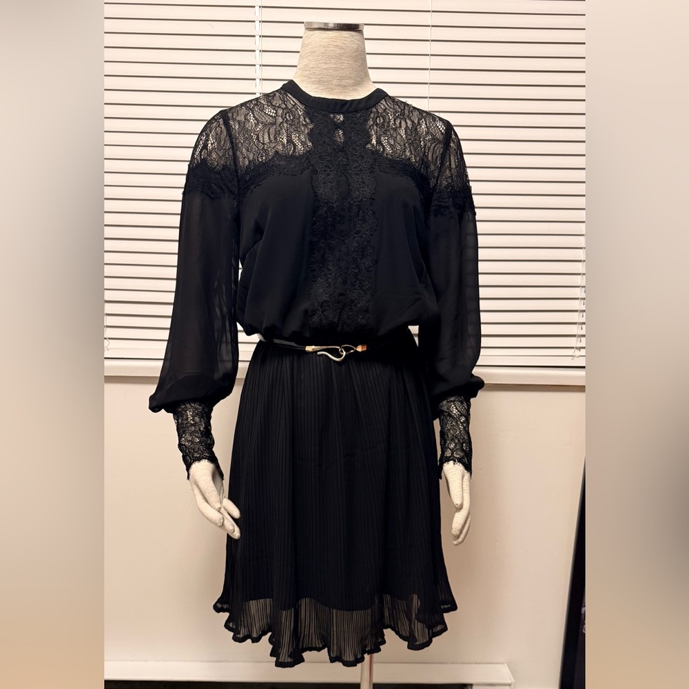 Vero Moda Black Dress stretchy waist beautiful for the holidays